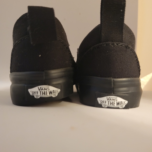 Vans Kids Slip-On Shoes Black/Black Infant/Toddler 4.5 NWT - Picture 12 of 12